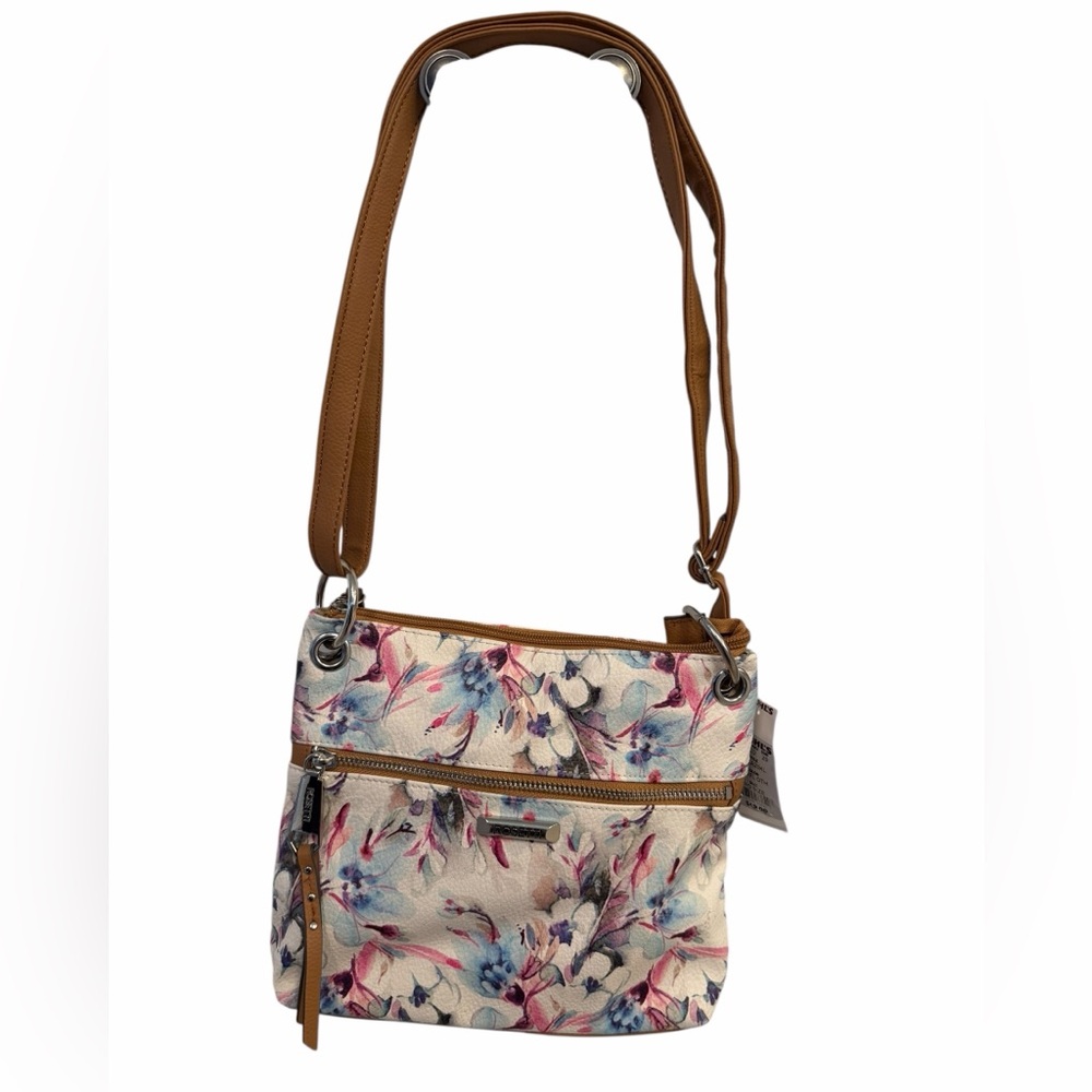 Rosetti Bodhi Mini Crossbody Bag Purse Floral Spring *flaw*
